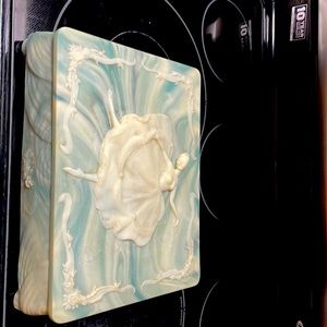 Alabaster box for storage or jewelry